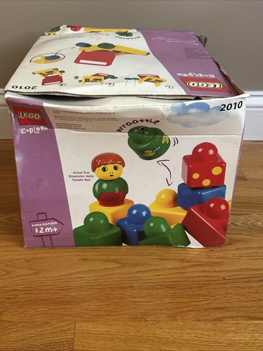 Lego Explore #2010 Baby Stroller NEW DAMAGED Box RARE (See Desc) 1997 - Picture 7 of 14