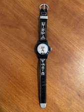 Vintage Western Cowboy 1950s Hopalong Cassidy Wrist Watch WORKS 50 s