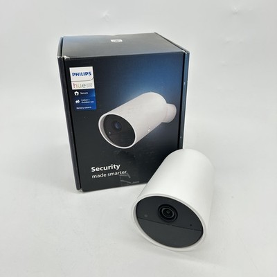 Philips Hue Secure kabellose Smart Home Überwachungskamera, weiß
