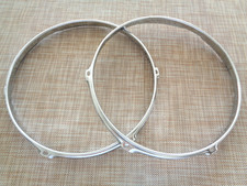 1970s-80sVINTAGE TAMA SUPERSTAR-IMPERIALSTAR 2 12"RACK TOM DRUM RIMS JAPAN GOOD