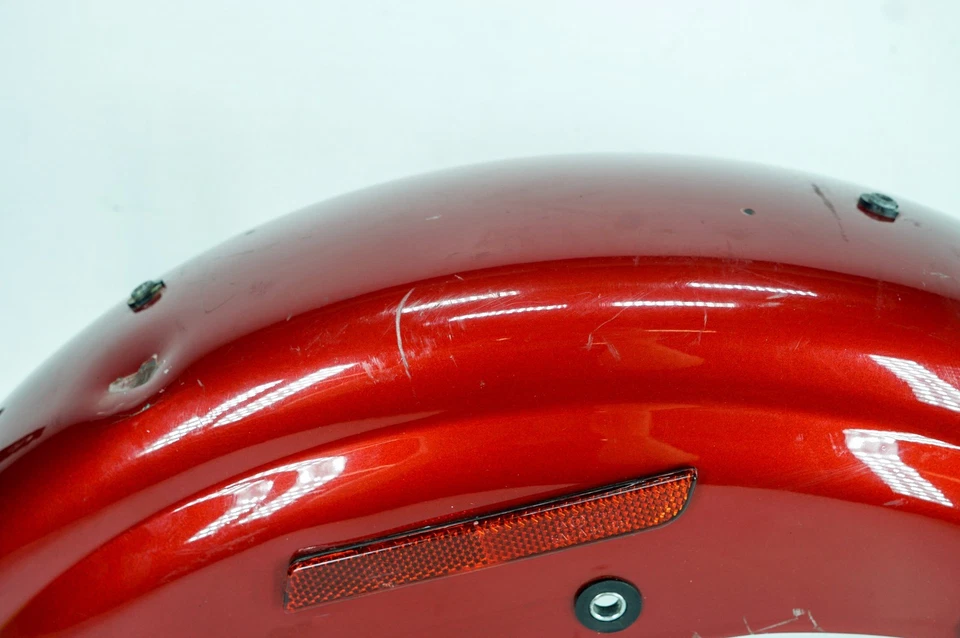 Guardabarros trasero Harley Sportster Hugger XL883 98 ABOLLADO y luz trasera de freno 1343 Foto 3 de 4