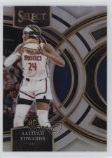 2024 Panini Select WNBA Premier Level Silver Prizm Aaliyah Edwards Rookie RC s3g