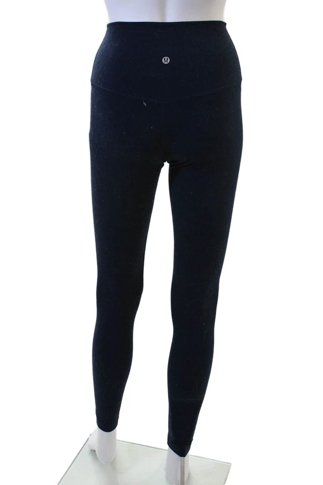 Leggings al tobillo para mujer Lululemon azul oscuro talla 4 Foto 3 de 4