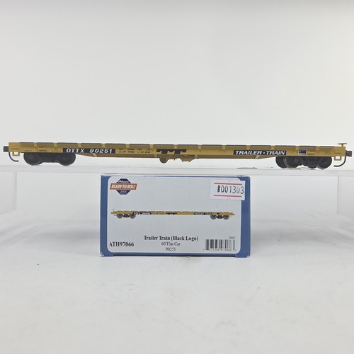 Remolque Athearn listo para rodar RTR HO escala OTTX #90251 60' vagón plano | Zustand: Used