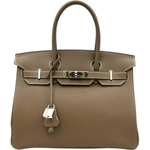 HERMES Birkin 30 Handbag U Stamp #OKB154