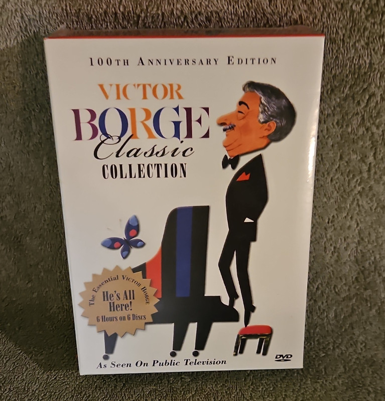 Victor Borge Classic Collection 100th Anniversary 6-Disc DVD Box Set Comedy