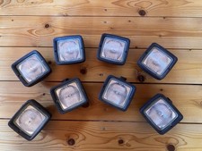 8x CAT 254-8155, 24 Volt Halogen Leuchte Arbeitslicht für Baumaschinen Flutlicht