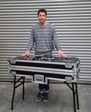 2 x Rane Twelve Mk2s with Pioneer DJM-S7 Mixer WITH FLIGHT CASE TABLE AND LEGS