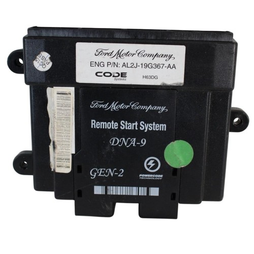 Ford Remote Start System Module DNA-9 GEN-2 AL2J-19G367-AA Powercode Technology