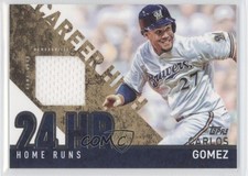 2015 Topps Career High Relics Carlos Gomez #CRH-CG f2j
