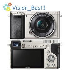 Sony Alpha A6000 Mirrorless Digital Camera with 16-50mm Lens 24.3MP Silver
