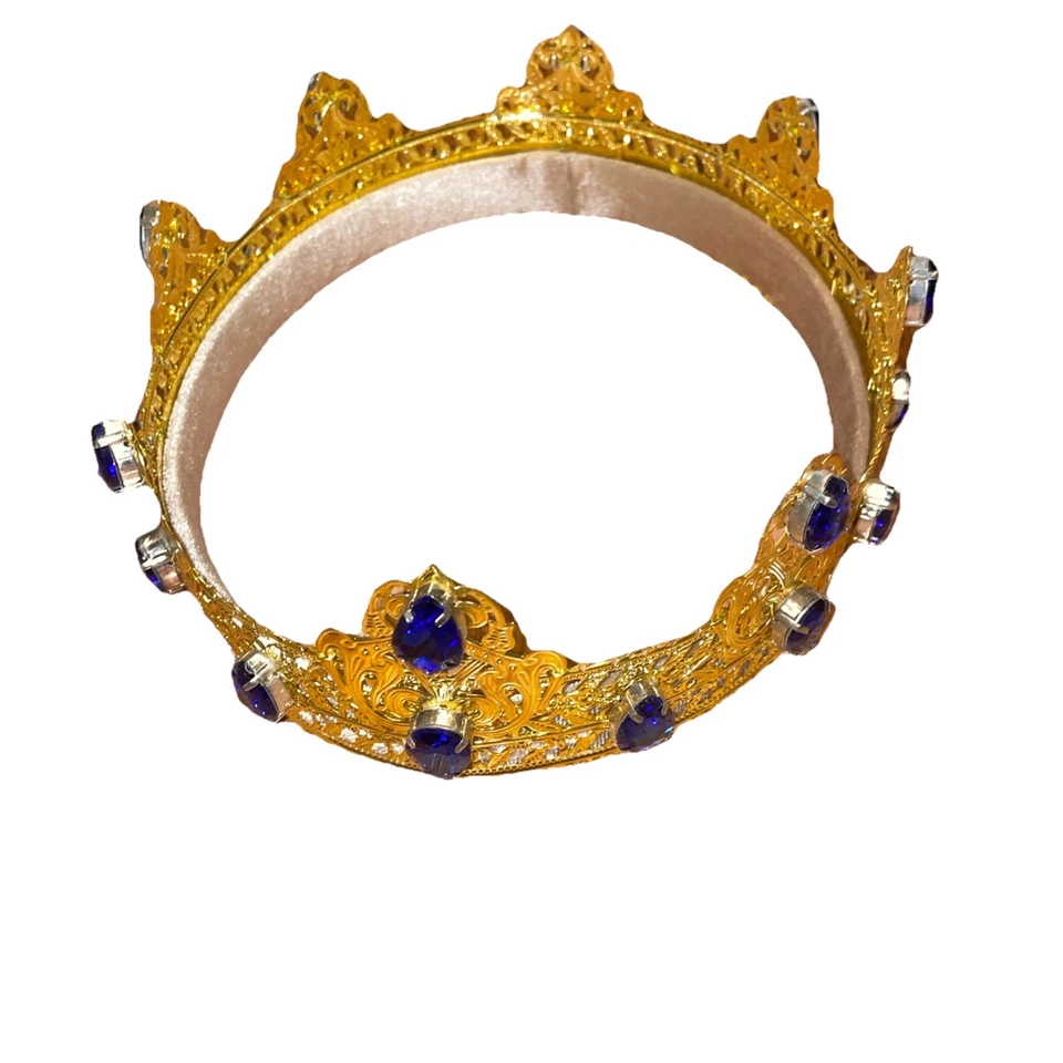 Juego de cuatro cosplay adulto tocado corona visera genio vikingo Foto 2 de 4