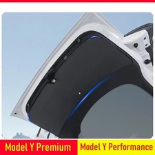 Premium Leather Rear Trunk Tailgate Mat for Tesla Model Y Juniper 2025-2026