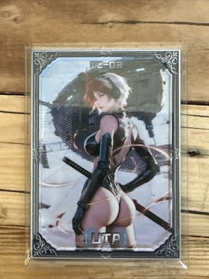 One Piece CCG Goddess Uta Metal Card - Rogue One - Aliens - With Sword