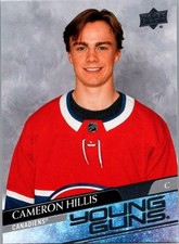 2020-21 Upper Deck Extended Series - Young Guns Cameron Hillis #705 (RC)