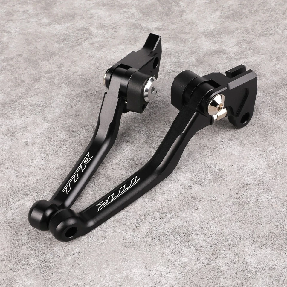 Palancas de embrague de freno de pivote anodizado CNC para YAMAHA TTR125E/L/LE/LW/LWE TTR250 Foto 4 de 4