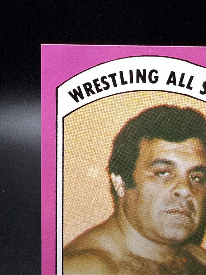 1982 Wrestling All-Stars Series A Angelo Mosca #19 Rookie RC - Image 2 of 4