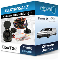 für Citroen Jumpy 01.2007-03.2016 Towtec E-Satz 13Polig Universell NEU