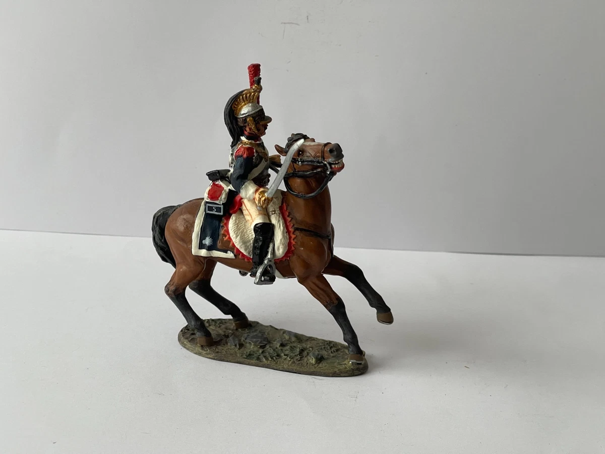 Soldats Et Cavalier En Plomb Del Prado - Figurines De Collection D'occasion