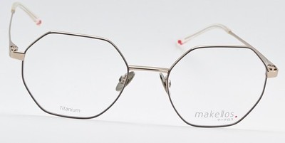 MAKELLOS Potsdam Glasses Frame ME 1039 C3 Marienfelde 19G Titanium Light Gold