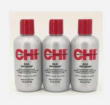 CHI Infra Silk Infusion Leave-In Reconstructing Treatment 6 oz Pack of 3