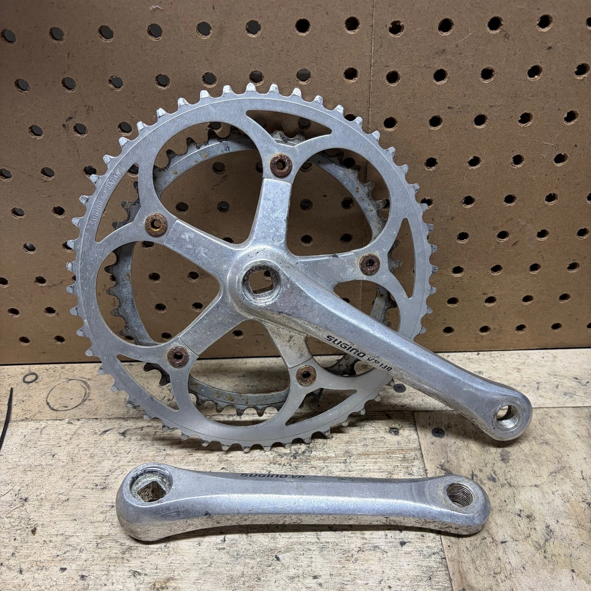 Sugino 165 mm Crankarm Crankset-With Chainrings for sale | eBay