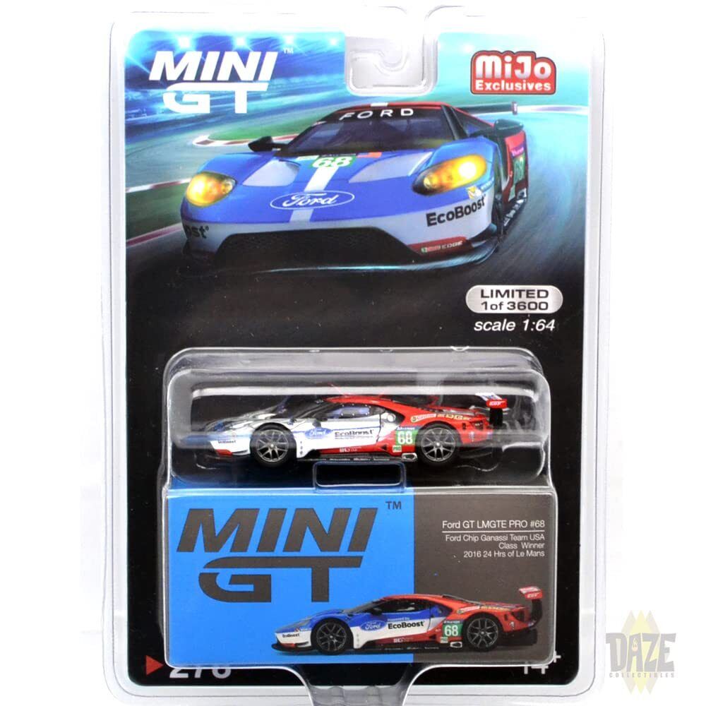 MINI GT MiJo Toys Limited Ford GT LMGTE PRO #68 24 Hours Le
