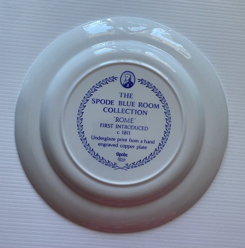 SPODE England BLUE ROOM Georgian Series "ROME" 10.5” Dinner Plate England - Picture 9 of 10