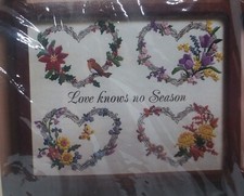 Creative Circle Needlework Embroidery Four Seasons Kit 0554 New in Package