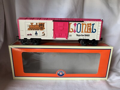 Download LIONEL PINK CATALOG ART 1965 BOX CAR 6-29966! FOR O GAUGE TOY TRAIN SET GIRL'S | eBay