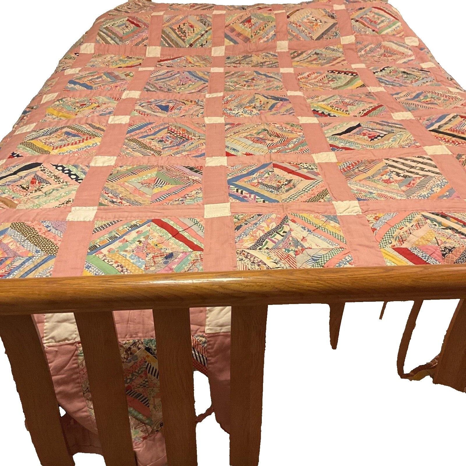 Edredones Patchwork geométrico Handmade