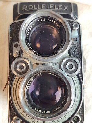 Rolleiflex 2.8A with Zeiss Opton Tessar Red T 80mm f 2.8 Rolleiflex 2.8A with Zeiss Opton Tessar Red T 80mm f 2.8