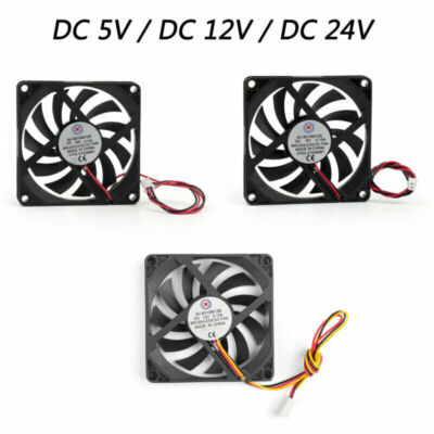 0.15A Kühlcomputer Fan Kugellager Gleitlager 80x10mm DC Brushless