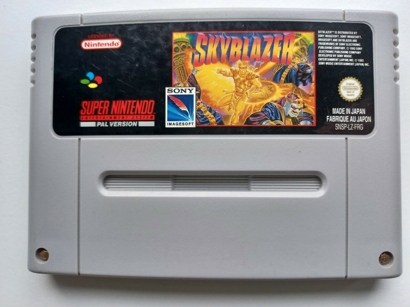 Skyblazer - Super Nintendo - FRG - Cartouche seulement - Loose