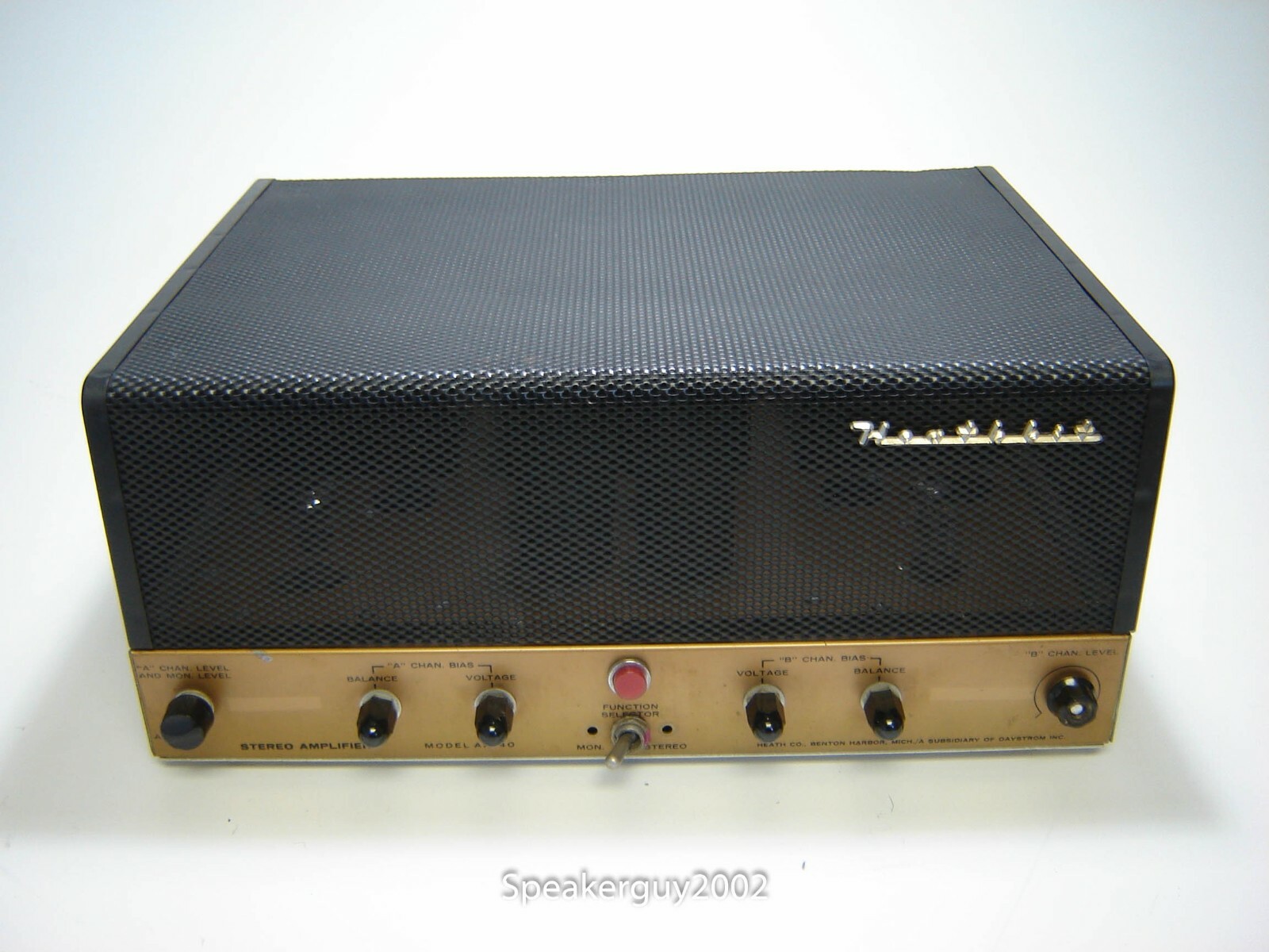 Vintage Heathkit AA-40 / Daystrom  Stereo Tube Amplfier  -- 