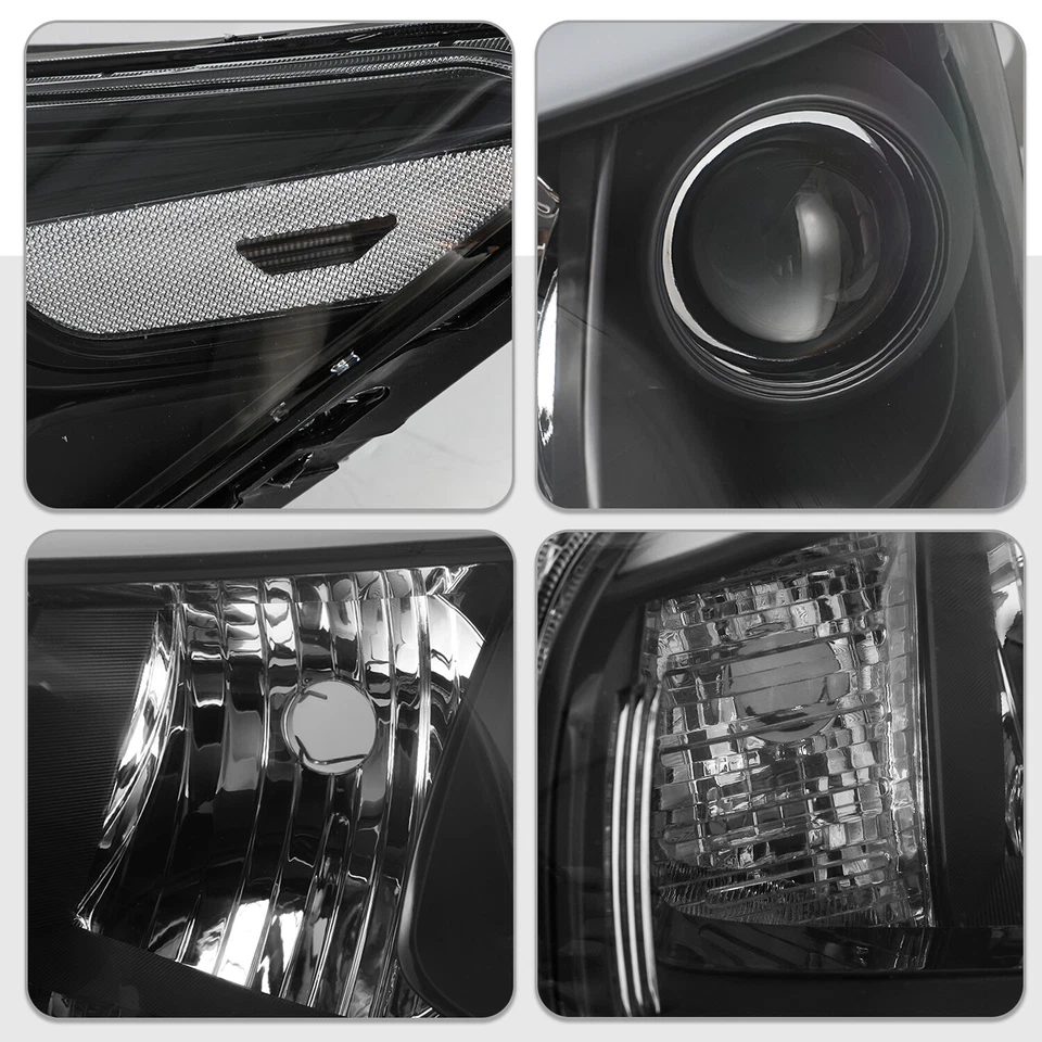 Par de montaje de faros halógenos para proyector Kia Soul 2014 2015 2016 14-16 Foto 4 de 4