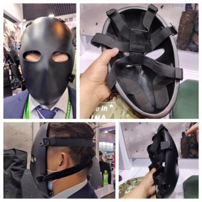 IIIA Full Face Mask Aramid Ballistic Bullet Proof Level CS Field Body Armor US!