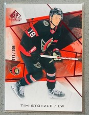 2021-22 Upper Deck UD SP Game Used Edition #19 Tim Stutzle /205 Ottawa Senators