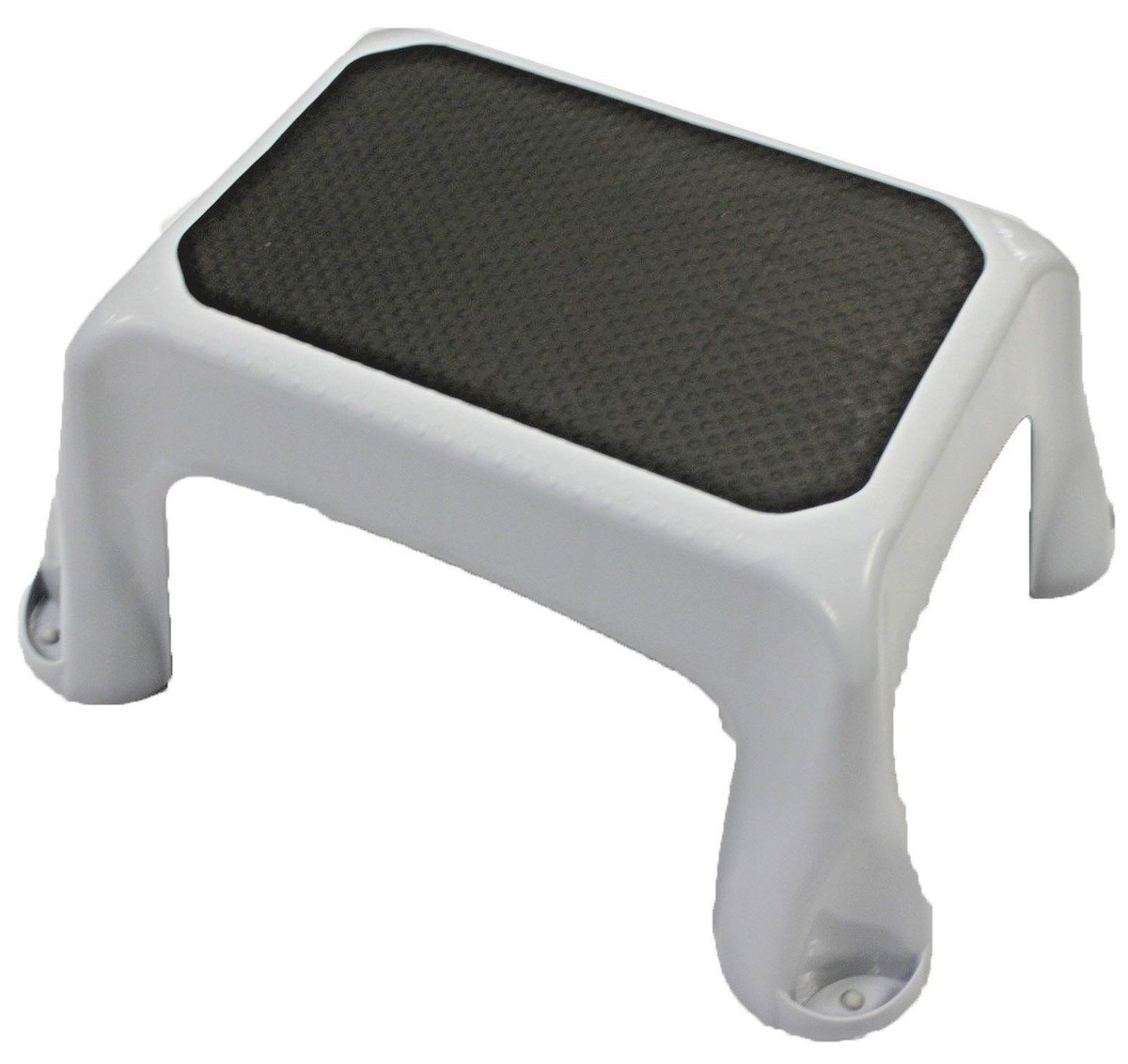 Gray STEP STOOL 300 pound Capacity Lightweight Sturdy stepStool