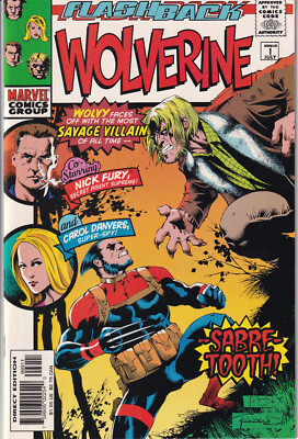 WOLVERINE (Vol. 1) # -1 (MINUS 1) July 1997 MARVEL Comics - Flashback