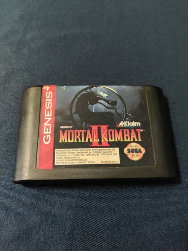 Jeu Mortal Kombat Version Originale Sega Master System - Complet - Bon état