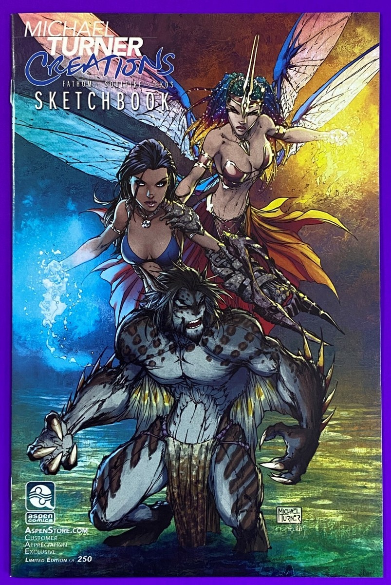 MICHAEL TURNER CREATIONS SKETCHBOOK (ASPEN 2020) | LIMITED