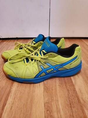 Asics Gel Resolution Womens Size Neon Yellow Tennis Shoes Gym 
