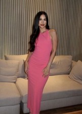 ZARA NEW WOMAN SS24 PINK OPEN-BACK MIDI DRESS REF:3152/343 SALE