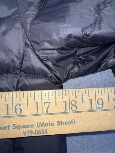 Eddie Bauer Jacket Youth Jacket Large Black Puffer Full Zip 650 Fill - Picture 5 of 12