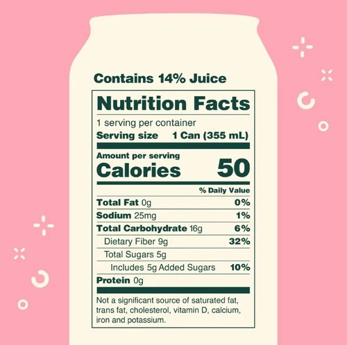 OLIPOP Prebiotic Soda, Crisp Apple, 12 fl oz (12 Pack) - Picture 2 of 2