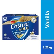 ABORT ASEGURE GOLD STRENGTH PRO 2,22 KG SABOR VAINILLA (PACK 370G X 6)