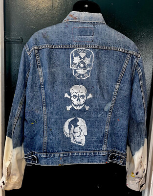 1980's Levi's skull ベスト 1980's Levi's skull ベスト