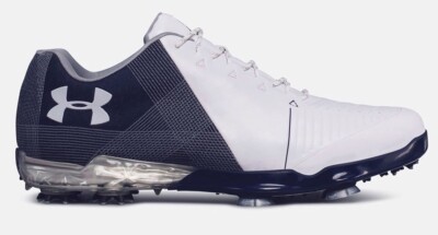 Under Armour  Spieth 2 Gore-Tex Golf Shoe 3000165 101 White Navy 4.5 / Women 6
