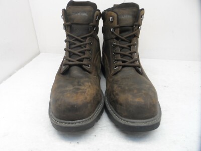 NEWWOLVERINE FLOORHAND STEEL TOE WORK BOOT BRN LEATHER MEN 12M W10633 Waterproof Men main image 4